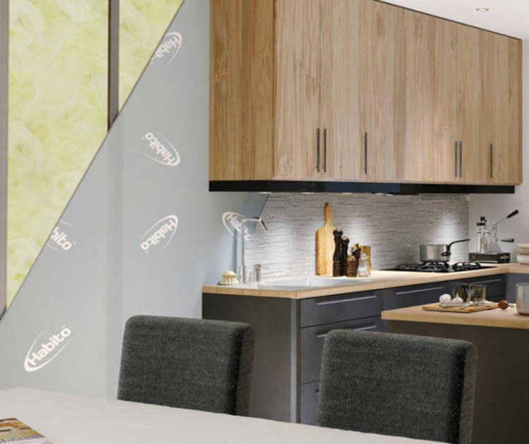 Habito® H vs. stěna z cihel